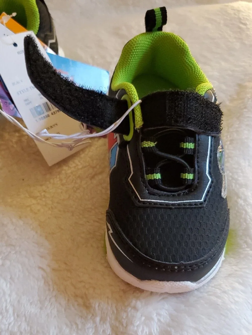 Nickelodeon Teenage Mutant Ninja Turtles Light-Up Sneakers Toddler Boys Size 6